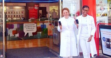 Mobile-phone manufacturer drives business with free teeth-whitening vouchers