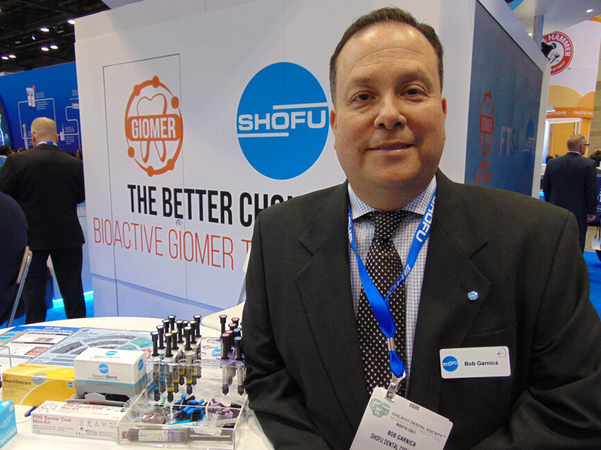Bob Garnica of Shofu Dental Corp.