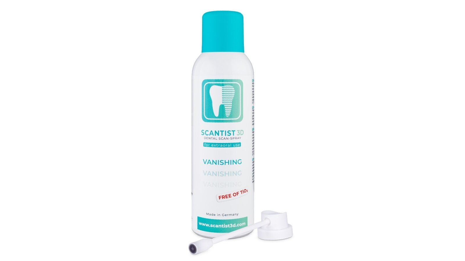 Una capa del spray VANISHING mejora el escaneo de modelos