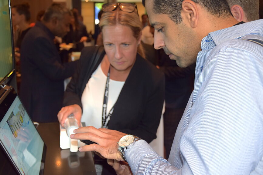 Digital solutions, like the iTero scanner, are Align Technology’s core products. (Photograph: Monique Mehler, DTI)