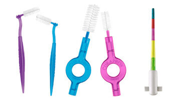 Optimal prophylaxis with interdental brushes