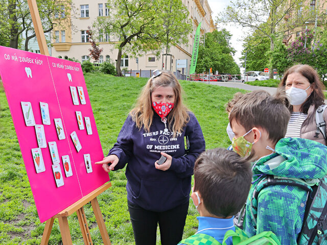 Oslavy Světového dne ústního zdraví 2021 v Sadech Svatopluka Čecha