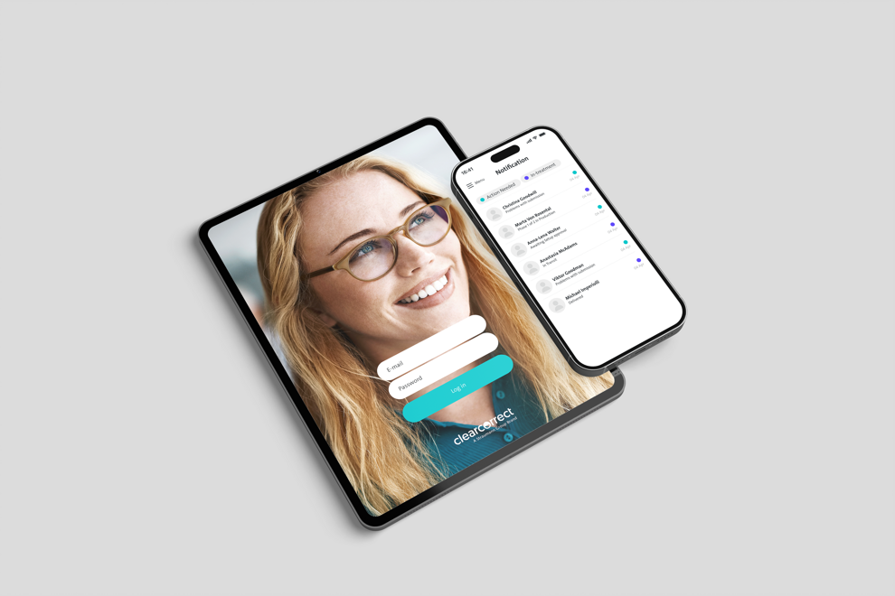 ClearCorrect Sync mobile app.