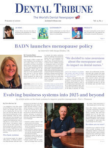 Dental Tribune UK No. 1, 2022 Dental Tribune UK No. 1, 2022