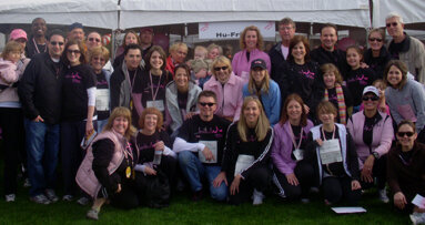 Team spirit and an award-winning T-shirt ties Hu-Friedy together to support breast cancer awareness