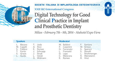 Il XXII Congresso Internazionale SIO è alle porte