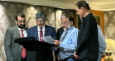 Prof Arham Chohan takes Oath as President-Elect PDA