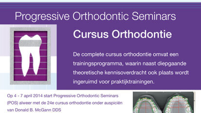 24e cursus orthodontie van Progressive Orthodontics Seminars