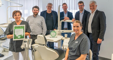 Auszeichnung für Nachhaltigkeit: Zahnärztekammer Westfalen-Lippe geehrt