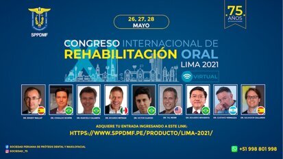 9 grandes líderes de opinión en congreso de Rehabilitación Oral