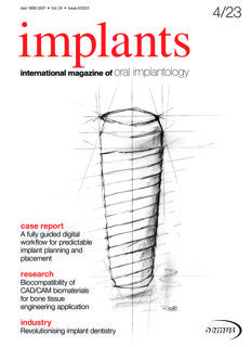 implants international No. 4, 2023 implants international No. 4, 2023