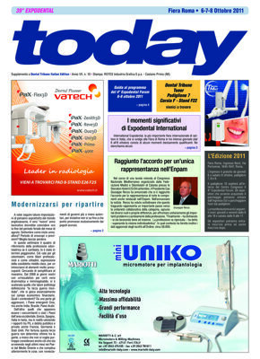 today Expodental Rome 2011 today Expodental Rome 2011