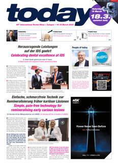 today at IDS Cologne 18 March 2023 today at IDS Cologne 18 March 2023