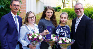 Leistungswettbewerb in Regensburg: Förderpreis verliehen