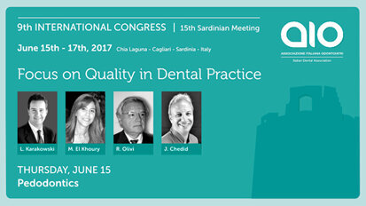 Chia 2017, ecco il percorso azzurro, full immersion in ortodonzia e pedodonzia da 23 crediti