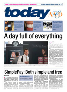 today AACD San Francisco May 08, 2015 today AACD San Francisco May 08, 2015