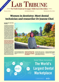 Lab Tribune Middle East & Africa No.3, 2021