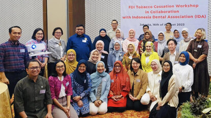 FDI Tobacco Cessation project: Training dental teams to support quitting