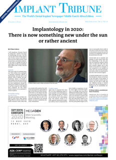 Implant Tribune Middle East & Africa No. 3, 2020