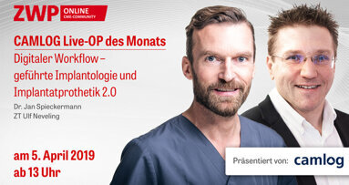 CAMLOG Live-OP am 5. April zum digitalen Workflow