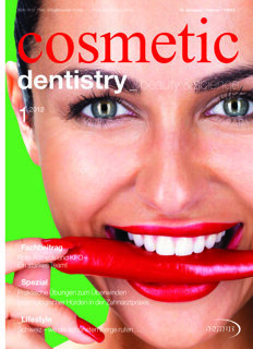cosmetic dentistry Germany No. 1, 2012 cosmetic dentistry Germany No. 1, 2012