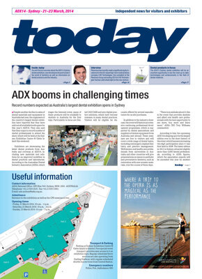 today ADX Sydney 2014 today ADX Sydney 2014