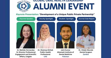 From Karachi to the global stage: AIDM dental student champions oral health leadership