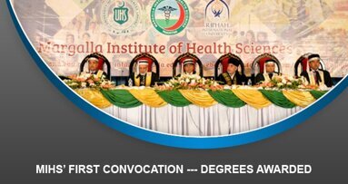 MIHS’ first convocation — degrees awarded