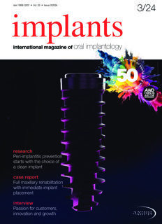 implants international No. 3, 2024 implants international No. 3, 2024