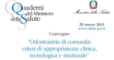 Per il Ministro Fazio, la prevenzione al centro dell’odontoiatria di comunità