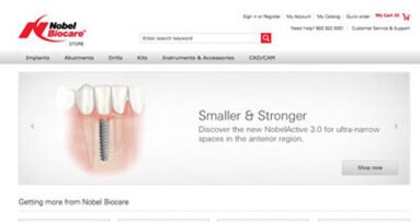 Nobel Biocare führt neuen Online Store in den USA ein