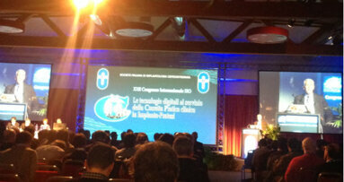 XXII congresso internazionale SIO, l'inaugurazione a nome del presidente Luigi Guida