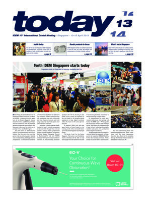 today IDEM Singapore April 13, 2018 today IDEM Singapore April 13, 2018