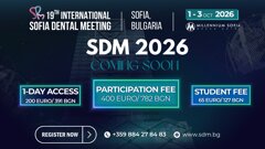 Sofia Dental Meeting 2026: 