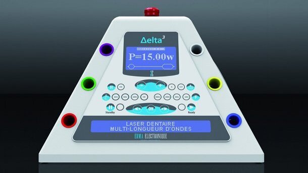 Le laser Delta Cube : un laser diode multi-longueur d’ondes - Étude ex vivo – Partie I