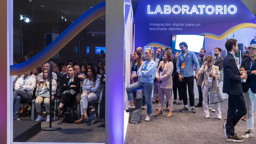 The laboratory conference room. (Image: Dentsply Sirona)