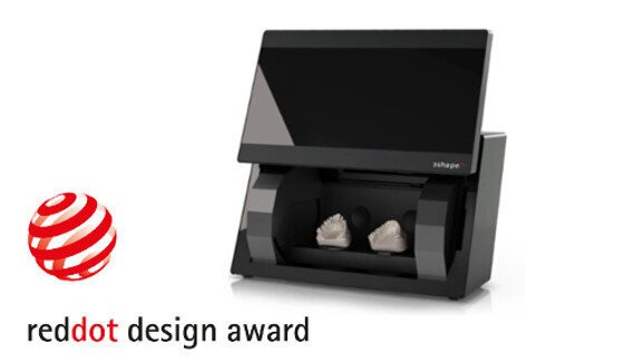 3Shape D2000 lab scanner honoured with Red Dot Award in Product Design