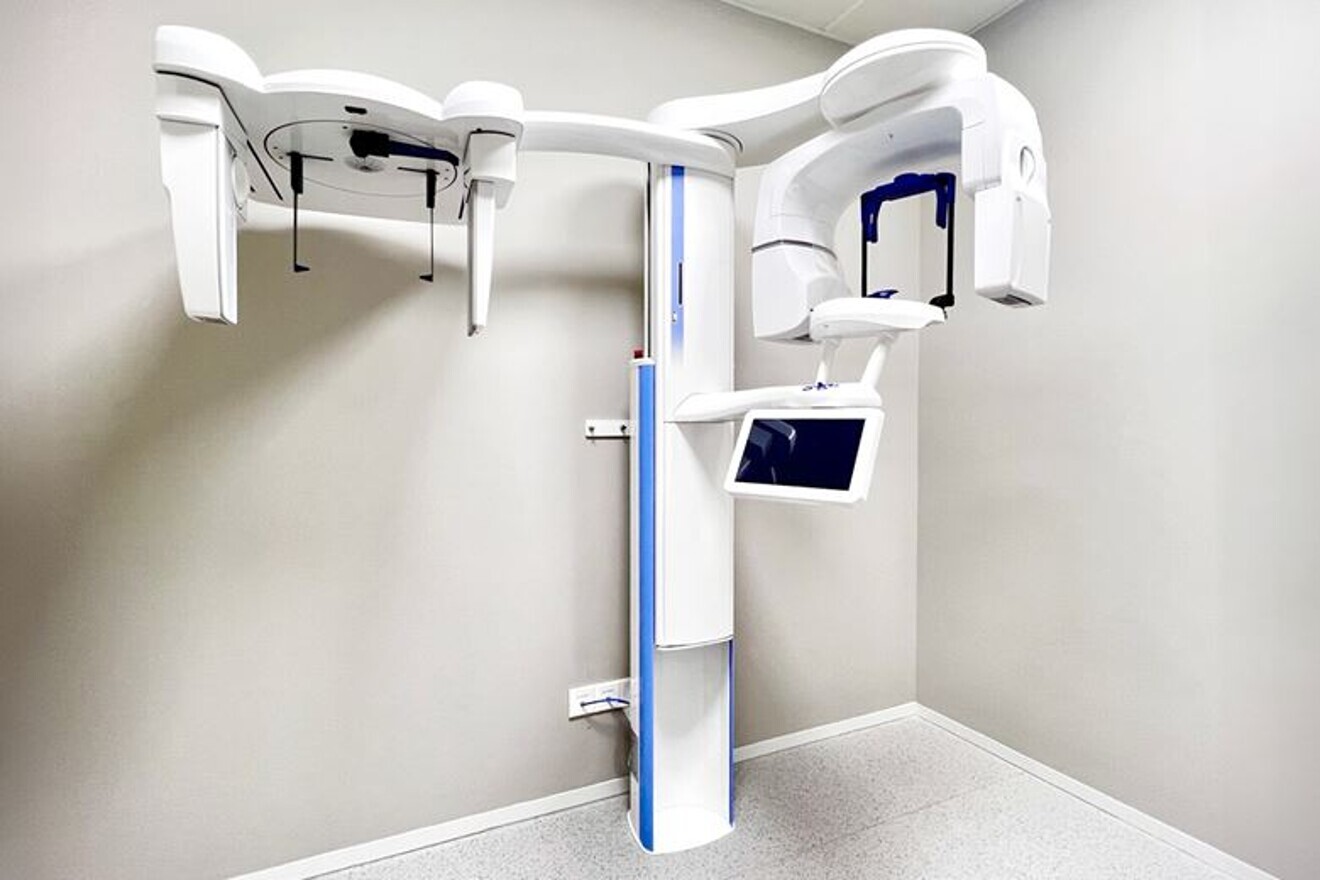 The Planmeca ProMax 3D Classic CBCT imaging unit.
