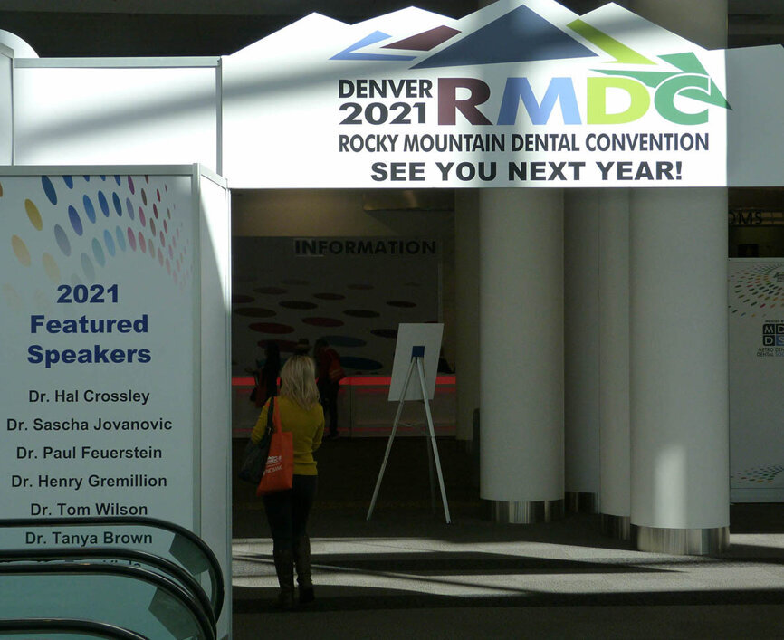 Same time, same place next year: The 2021 Rocky Mountain Dental Convention is scheduled for Jan. 21–23.