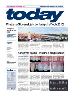 today Slovak Dental Days Bratislava 2015 today Slovak Dental Days Bratislava 2015