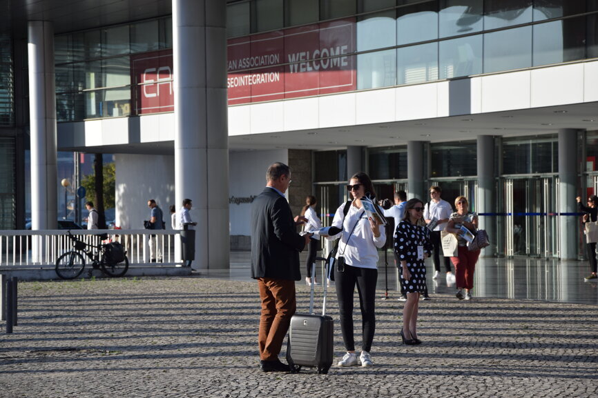 Attendees who want to know everything about this year’s EAO congress are welcome to pick up a copy of the today newspaper. (Photograph: DTI)