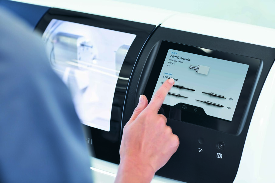 Fig. 2_Intuitiva interfaccia touch per processi semplici e guidati che velocizzano il flusso di lavoro.