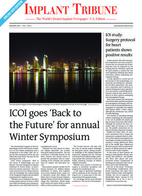 Implant Tribune U.S. No. 1, 2012