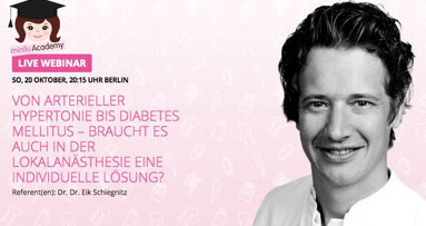 Minilu präsentiert Webinar über dentale Lokalanästhesie