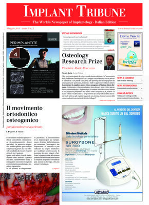 Implant Tribune Italy No. 2, 2013 Implant Tribune Italy No. 2, 2013