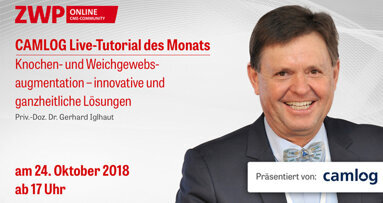 CAMLOG Live-Tutorial mit Priv.-Doz. Dr. Iglhaut am 24. Oktober