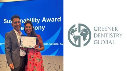 Sustainability in dentistry: FDI honours UK dentist