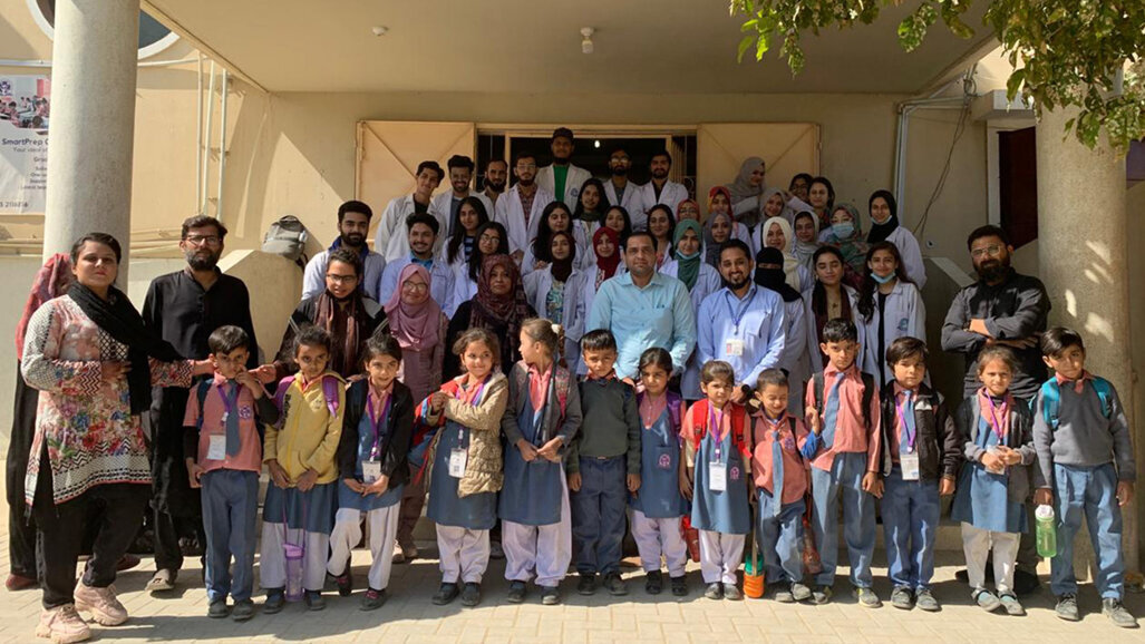 Dow Dental College’s Community Dentistry Department hosts free dental camp