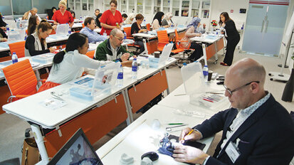 Implant Prosthodontics and Anterior/Posterior Diagnostic Waxing during Module 3  of the Restorative & Aesthetic Diploma