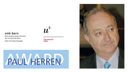 Der Paul Herren Award 2017 geht an Prof. Dr. Adrian Becker Der Paul Herren Award 2017 geht an Prof. Dr. Adrian Becker